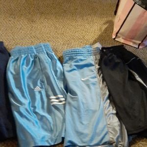 Men's basketball shorts.